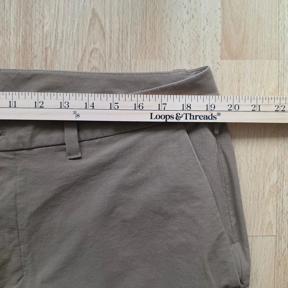 Lululemon Mens Commission Pant Slim Brown Tan Chino Size 38 x 32